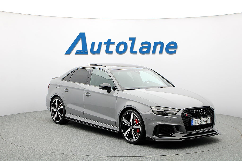 Audi RS3 Sedan 2.5 B&O, Pano, Cockpit, Milltek 400Hk 