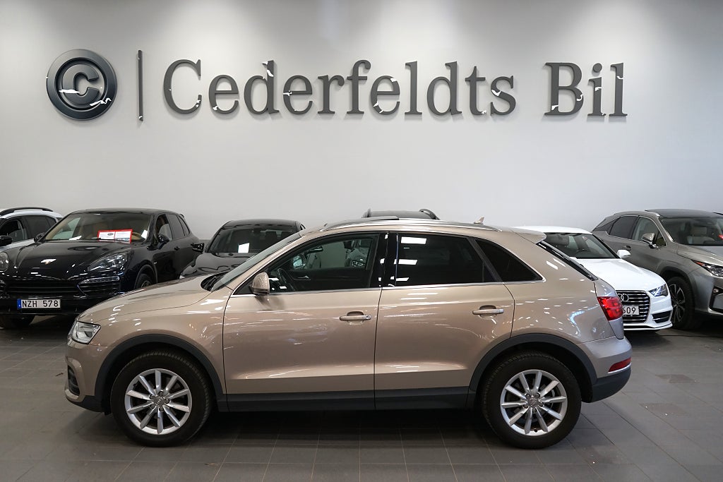 Audi Q3 2.0 TDI Quattro S Tronic Navi Kamera Pano Skinn SoV