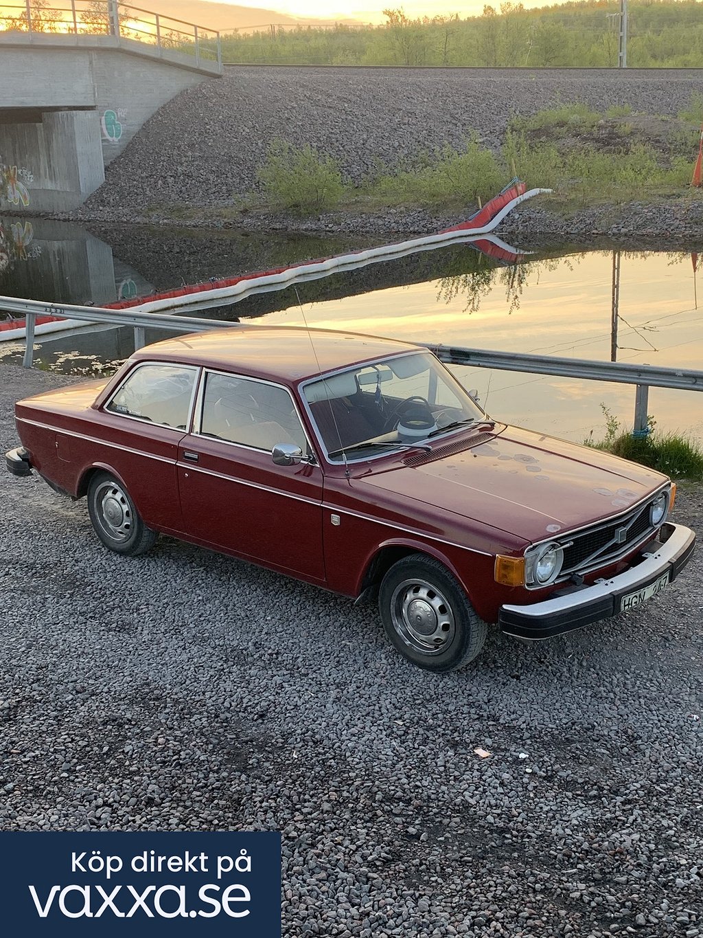 Volvo 142 Bilen har rullat i Norrland så den är rost fri underrill