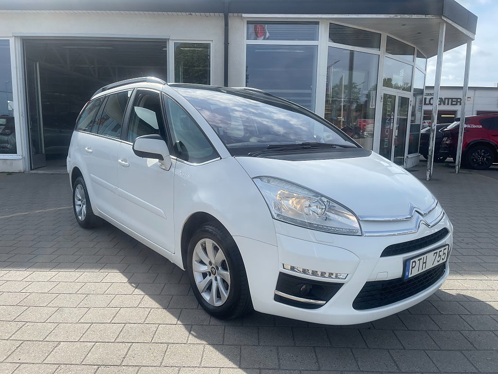 Citroën Grand C4 Picasso 1.6 automat, 111hk, 7-sits dragkrok