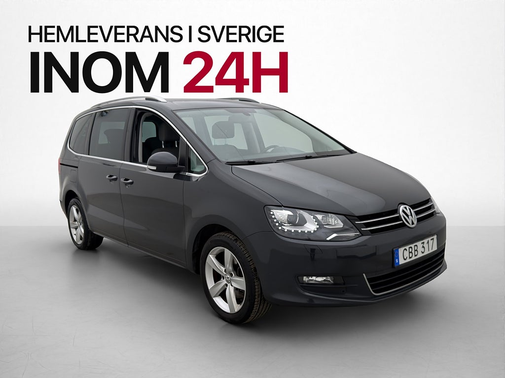 Volkswagen Sharan 2.0 TDI Masters 7-Sits Pano Drag Värmare
