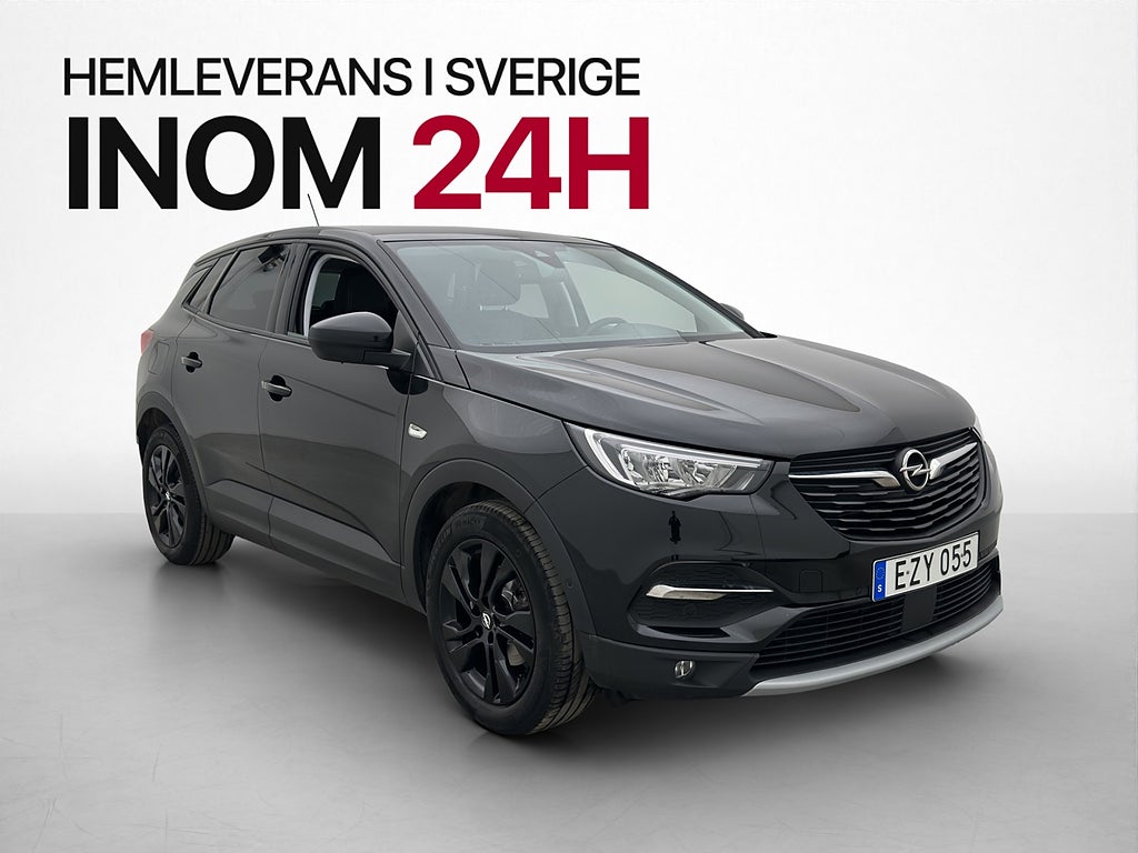 Opel Grandland X 1.2 Turbo Design Line Drag Kamera Rattvärme