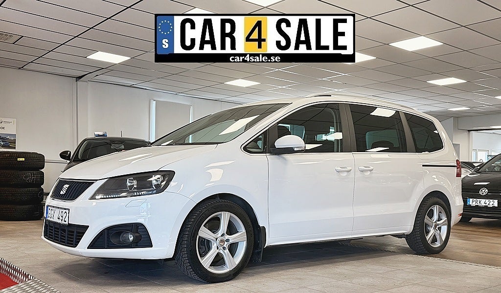 Seat Alhambra 7-Sits 2.0 TDI | Värmare |kamrem bytt |GARANTI