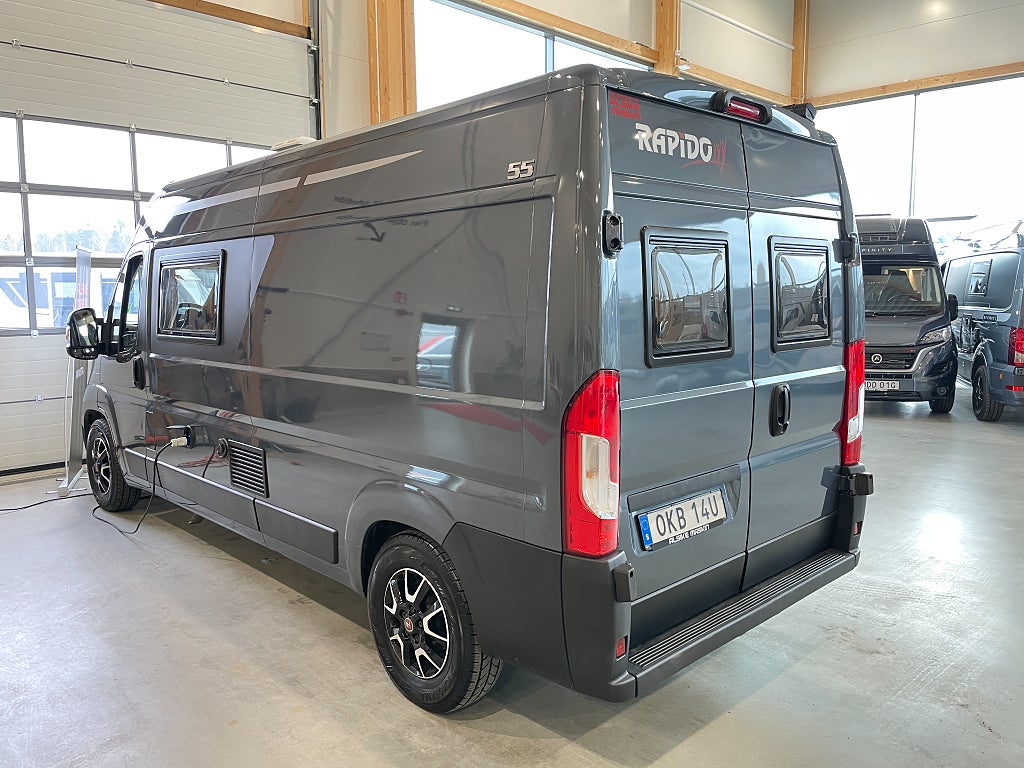 Rapido V55 140 /Solcell/Automat 160hk/En ägare/Fint skick/B-körkort - Rapido