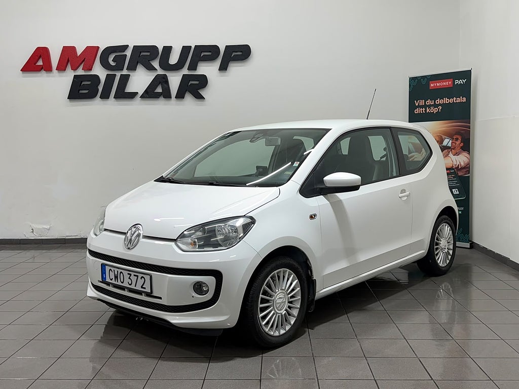 Volkswagen UP! 3-dörrar 1.0 MPI high up! Euro 5 Kamrem Bytt!