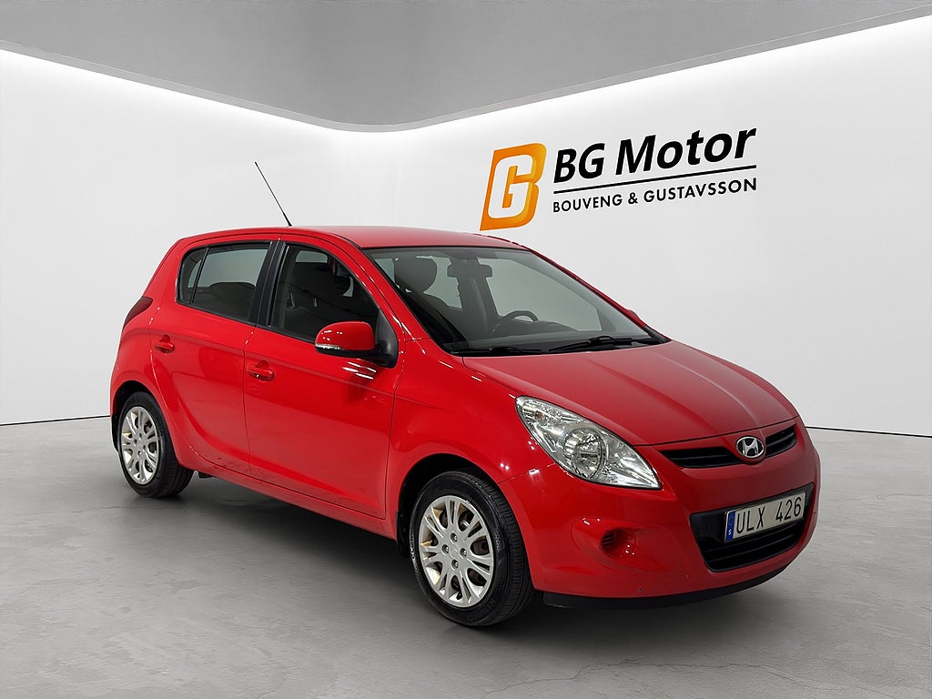 Hyundai i20 1.4 CRDi 90HK Select AUX/Farthållare/Låg-driftkostnad