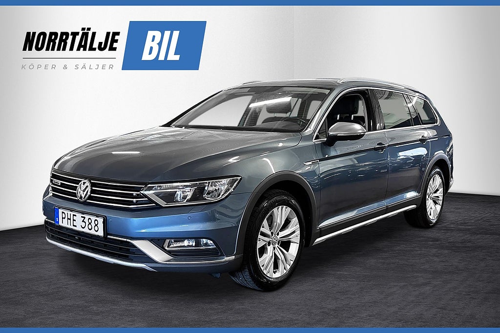 Volkswagen Passat Alltrack 2.0 190 HK TDI 4M ALLTRACK D-VÄRM DRAG CARPLAY B-KAMERA