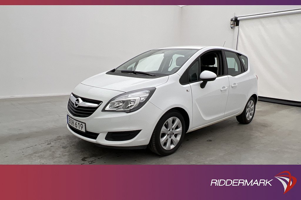 Opel Meriva 1.4 Turbo 120hk Enjoy Rattvärme En-brukare