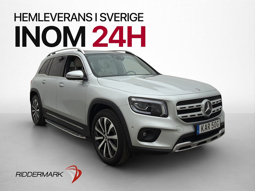 Mercedes-Benz GLB 200 d 7-Sits 360° Burmester Pano HuD Drag