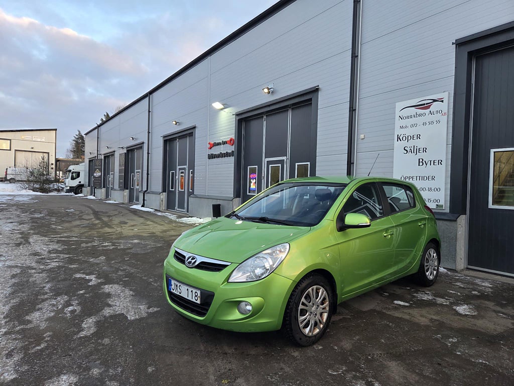 Hyundai i20 5-dörrar 1.2 Premium Euro 5  Lågmill/Fåägare