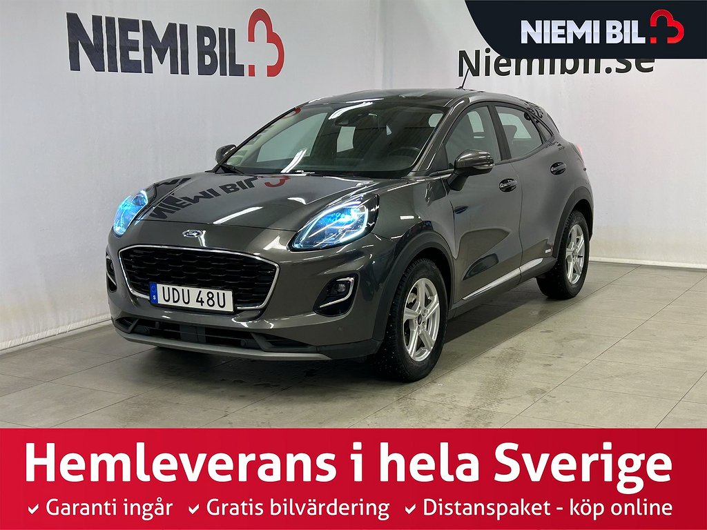 Ford Puma 1.0 EcoBoost MoK-värm/Psens/Kamera/Navi/SoV-däck