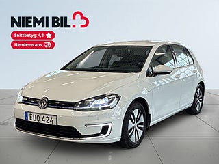 Volkswagen E-Golf  e-Golf S&V-Hjul/Mvärm/Psens/Adfarthållare/Carplay/Navi – bild 1