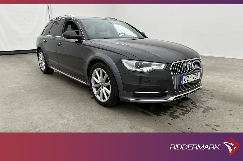 Audi A6 Allroad V6 Q 204hk Skinn Luft Keyless Sensorer Drag