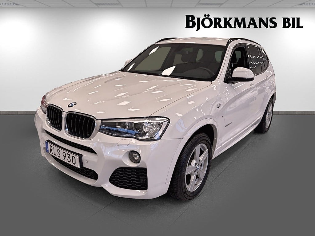 BMW X3 xDrive20d Steptronic M-sport/Vinterhjul/Drag