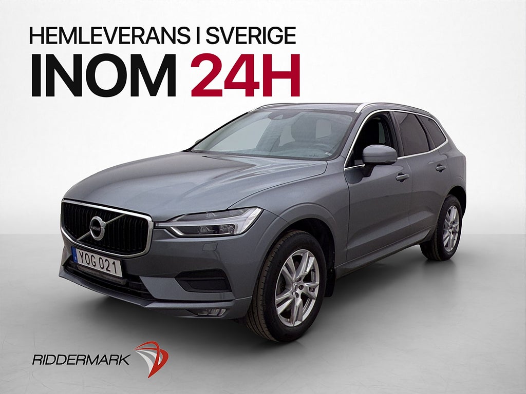 Volvo XC60 D4 AWD Momentum VOC Pano D-Värm Kamera Navi Drag