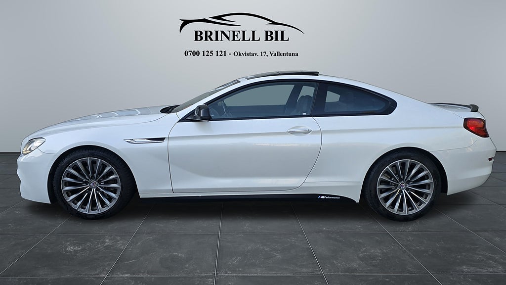 BMW 640d Coupé Steptronic M-sport/alpina look 313hk panoramatak