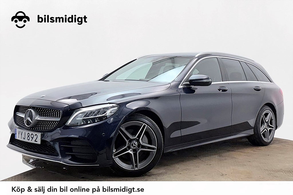 Mercedes-Benz C C 200 T d AMG Delläder Navi Kamera Cockpit Burmester