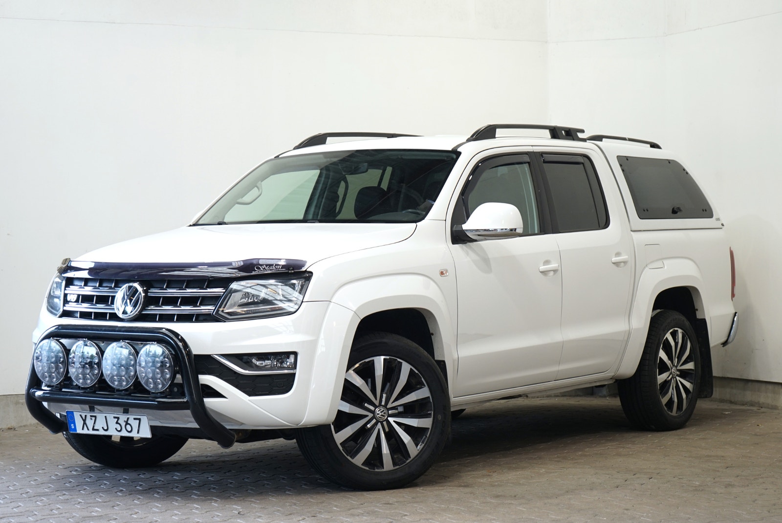 Volkswagen Amarok 3.0 V6 TDI 4M Highline B-kamera Kåpa Värmare 224hk 2018 - miniatyr 2