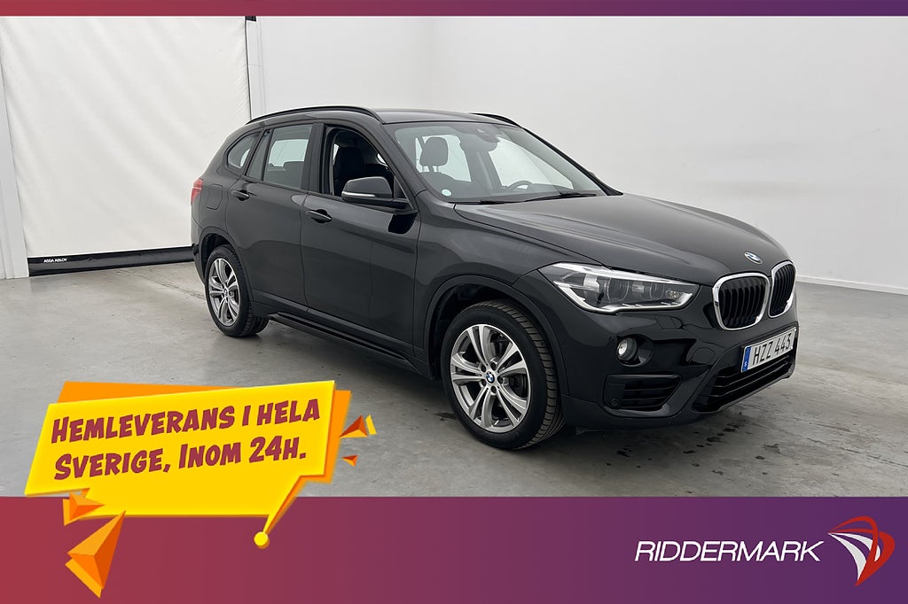 BMW X1 xDrive18d Sport line Dragkrok Navigator Sensorer