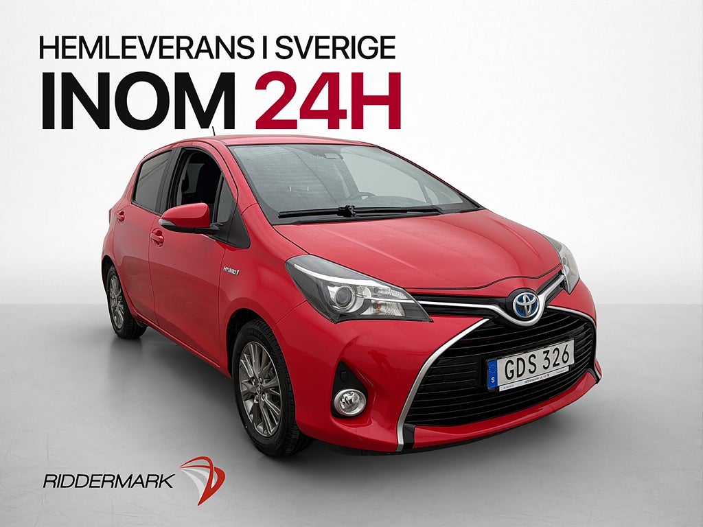 Toyota Yaris Hybrid 101hk Active Värmare Kamera 0.33 l/mil