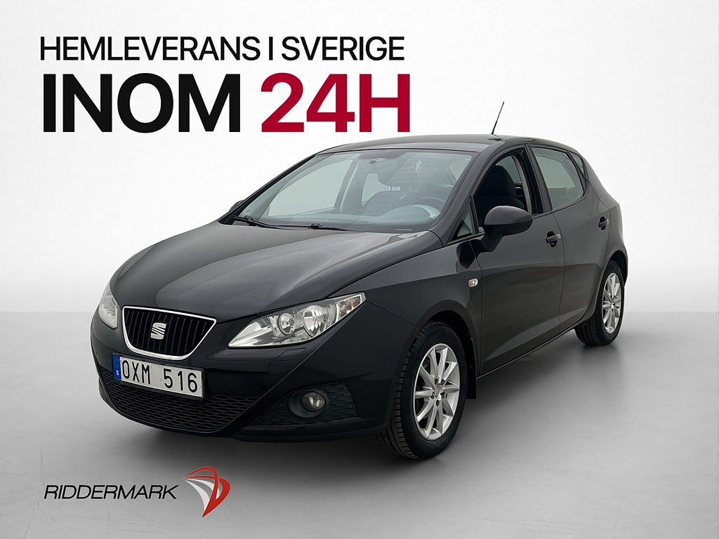 Seat Ibiza 1.4 Style Välservad 1 Ägare 0.59 l/mil 86hk