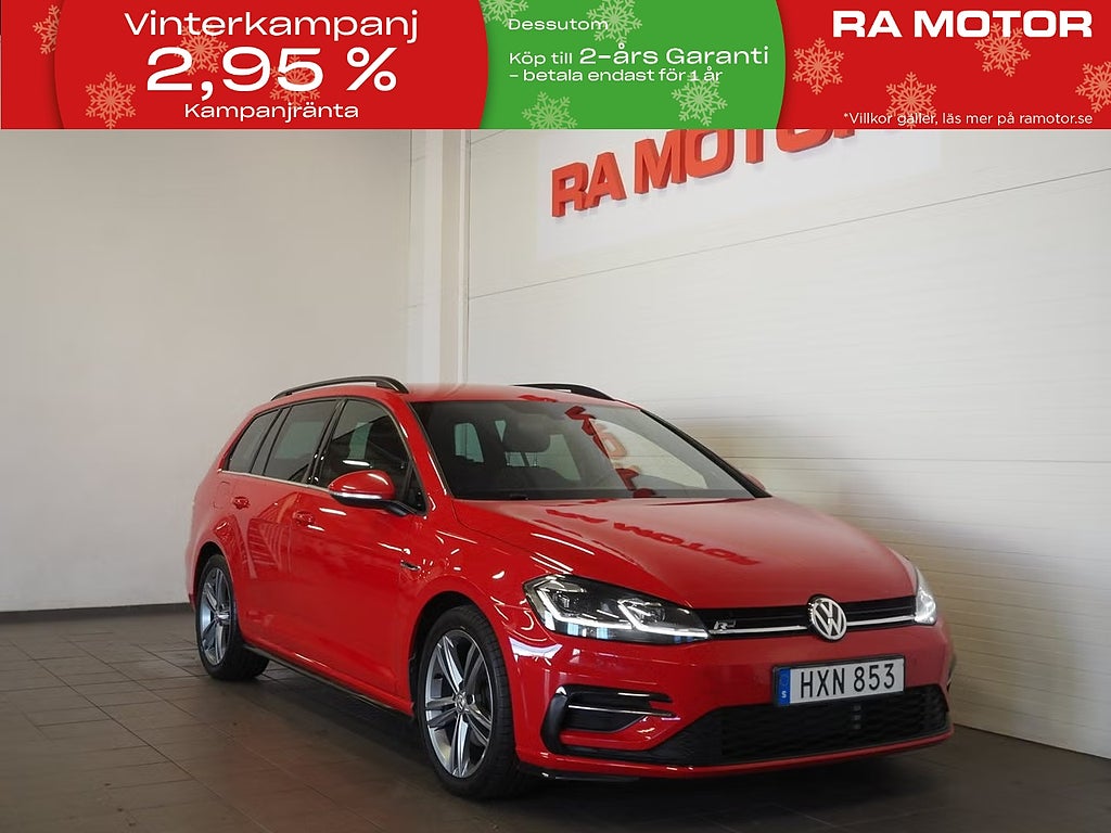 Volkswagen Golf SC TSI 150hk R-Line |Drag|Värmare|Dynaudio| 2018