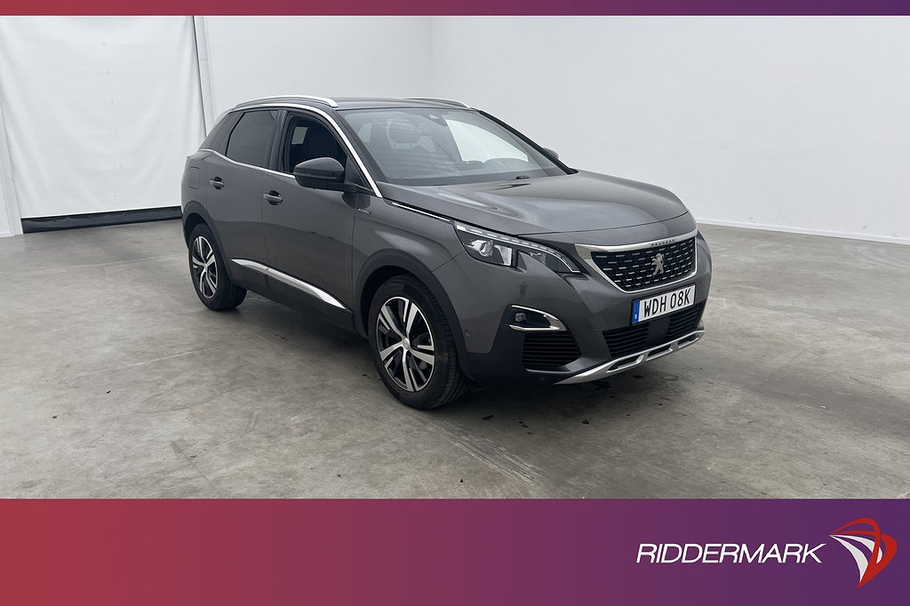 Peugeot 3008 SUV PureTech 130hk GT-Line Kamera Navi Drag