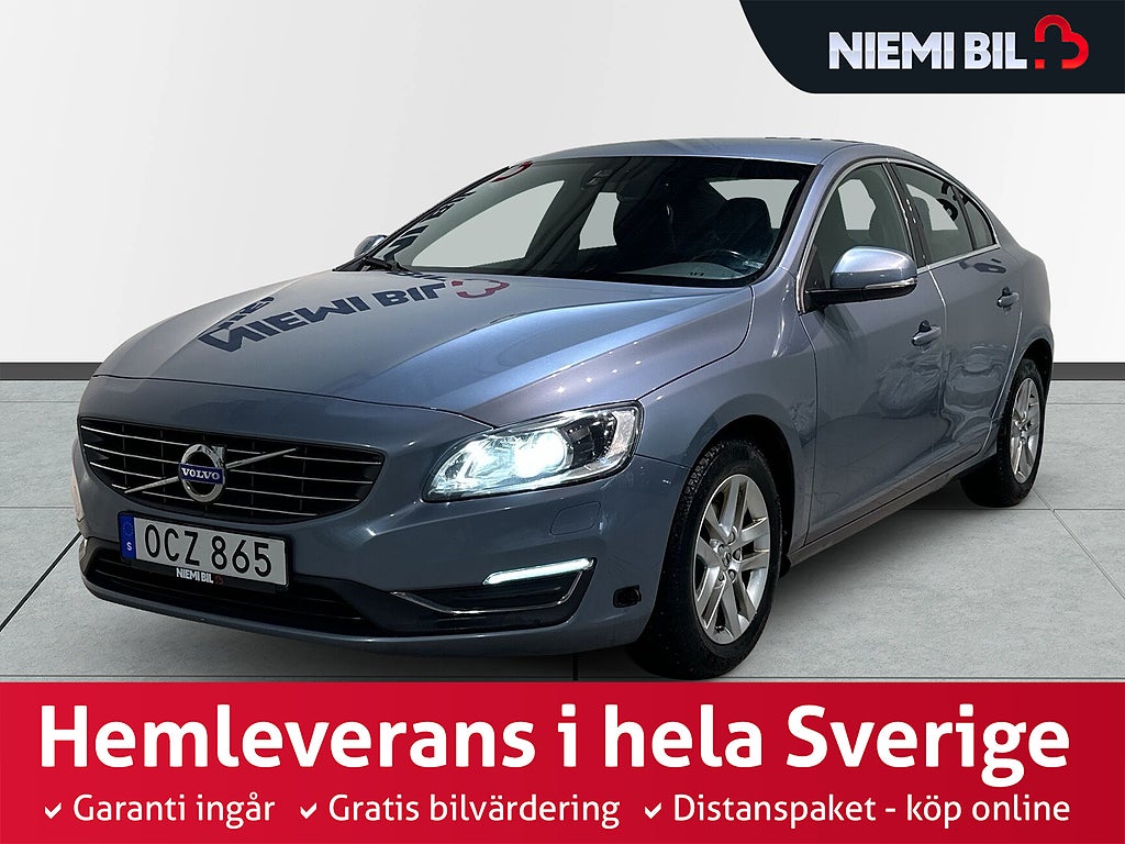 Volvo S60 D3 Geartronic Momentum Rattvärme Dvärm Psens MoK SoV