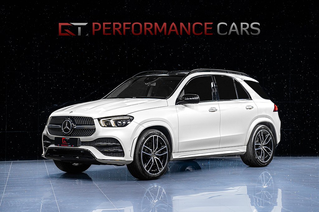 Mercedes-Benz GLE 300 d 7-sits AMG MOMS Burmester Pano ADS+