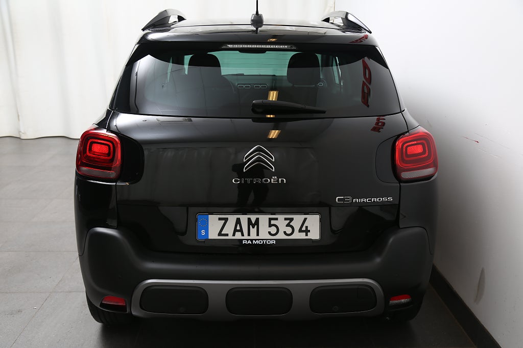 Citroën C3 Aircross 1,2 PureTech 110hk EAT Aut Feel Motorvärmare 2018