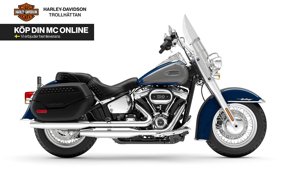 Harley-Davidson Heritage Classic 114, 5,95% + Stöd 8500:-