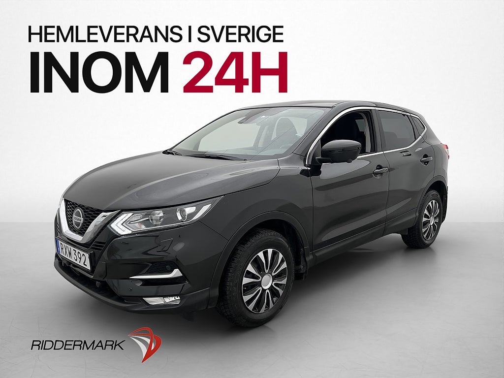 Nissan Qashqai 1.2 DIG-T 115hk M-Värm 360° Farthållare Navi