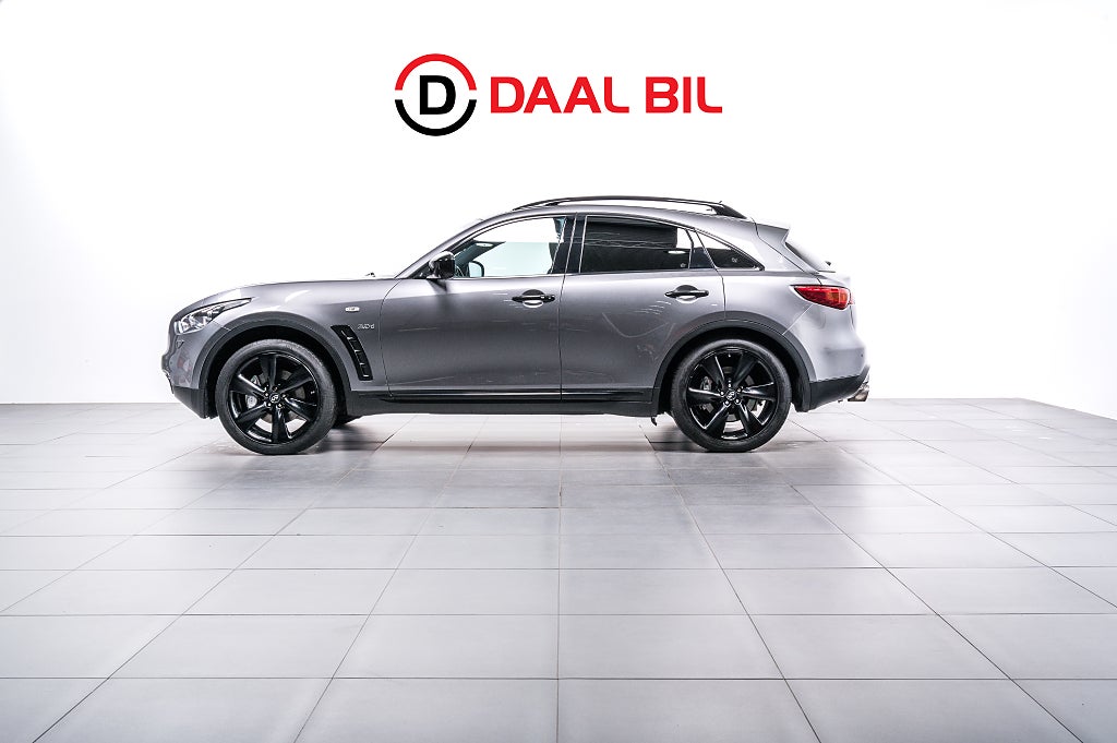 Infiniti QX70 3.0 V6 AWD 240HK TAKLUCKA BOSE® 360-KAM NAVI