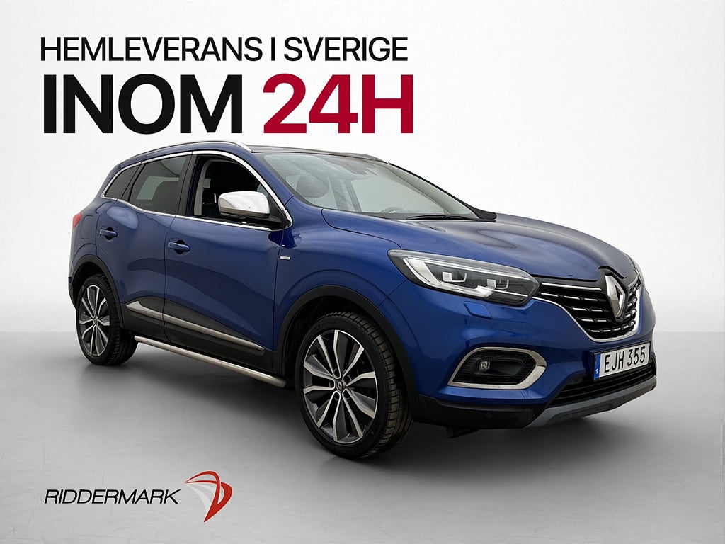 Renault Kadjar 1.3 TCe 140hk Panorama Kamera BOSE Navi Skinn