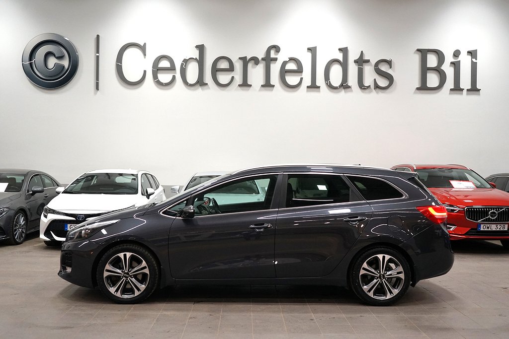 Kia CEED 1.6 CRDi GT-Line Drag M-värm Navi B-kam SoV-hjul 