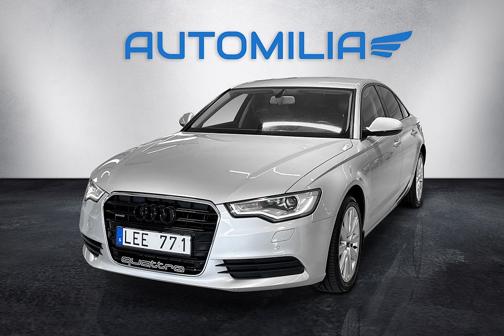 Audi A6 Sedan 3.0 TDI V6 DPF quattro S Tronic, 7-trinn, 245hk, 2011
