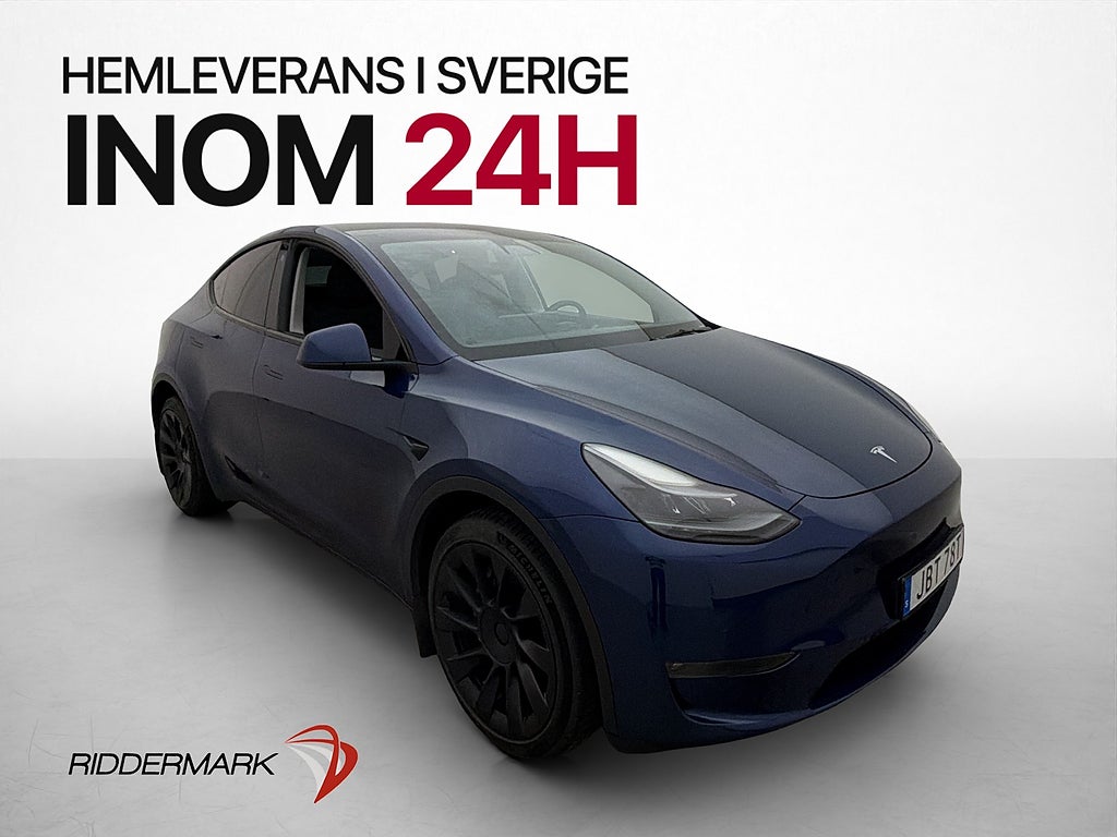 Tesla Model Y Long Range AWD Autopilot Värmepump Dragkrok