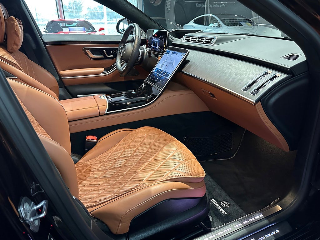 Mercedes-Benz S 400 d 4Matic L BRABUS D40 Burmester 4D 370 hk - bild 7