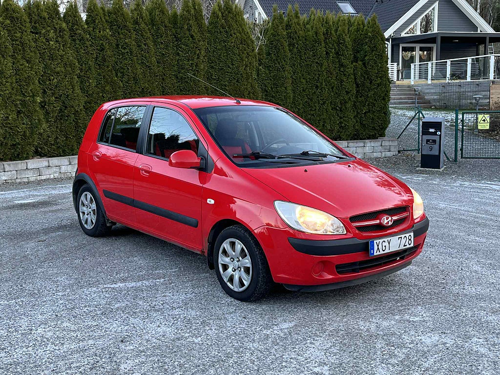 Hyundai Getz 1.4 Manuell, 3 brukare, 97 hk – 2006