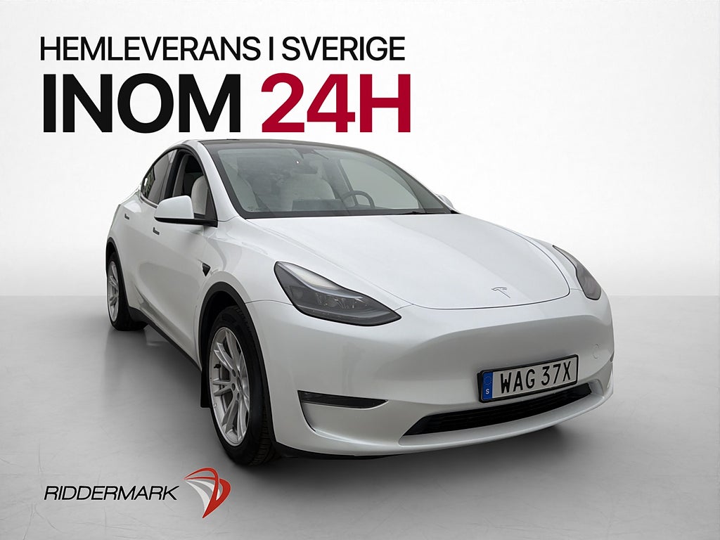 Tesla Model Y Long Range AWD Autopilot Ljus-Interiör Drag