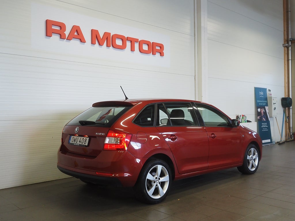 Skoda Rapid Spaceback 1.2 TSI 105hk Elegance P-Sensorer 2015