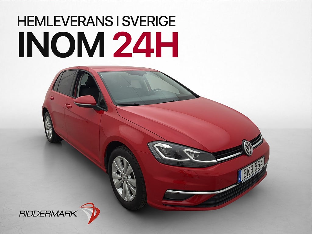 Volkswagen Golf 1.0 TSI 110hk Plus Paket P-Sensorer CarPlay