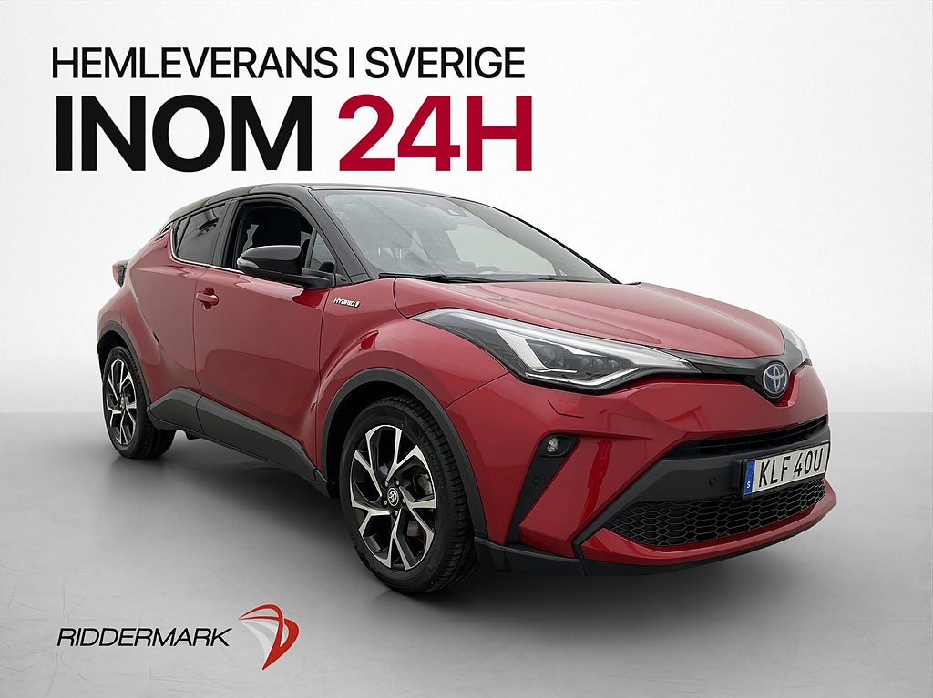 Toyota C-HR Hybrid 184hk X-Edition JBL B-Kam Skinn 1-Brukare