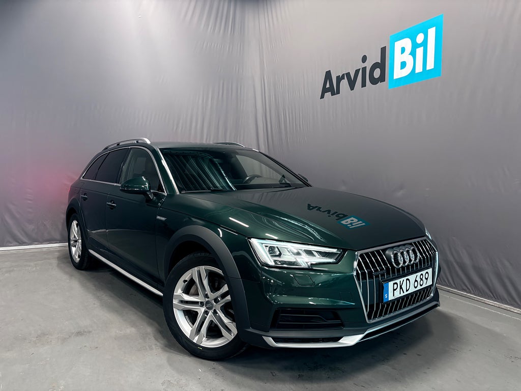 Audi A4 Allroad 2.0 TDI Q Cockpit MMI-Plus VÄRM MATRIX PDC DRAG