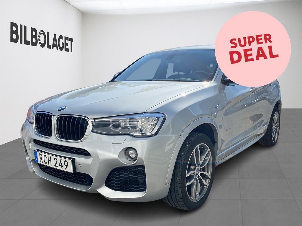 BMW X4 xDrive20d M-Sport Värmare Kamera Drag * SUPERDEAL *