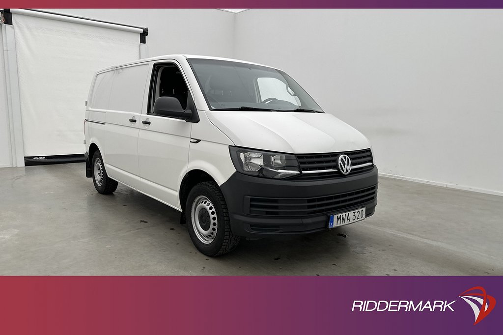 Volkswagen Transporter 2.0TDI Värmare Dragkrok 3-Sits Moms