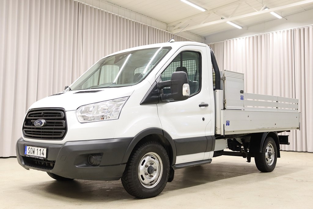 Ford Transit TDCI 125HK Flak Drag Värmare EnÄgare Moms