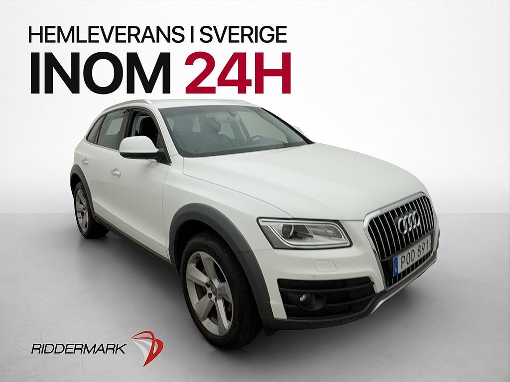 Audi Q5 2.0 TDI Quattro Dragkrok Skinn/Alcantara P-Sensorer