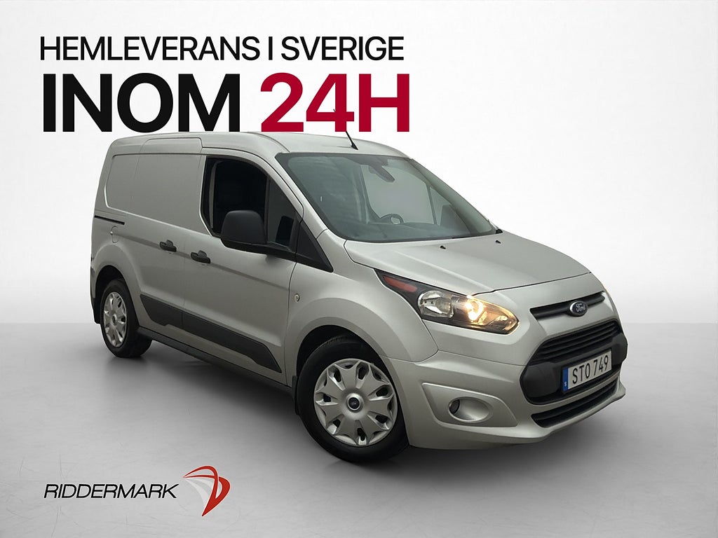 Ford Transit Connect 1.5TDCi Värmare Dragkrok Farthållare