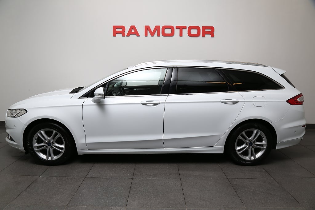 Ford Mondeo 2,0 TDCi 180hk Business Aut Kombi Panorama Värmare Drag 2018